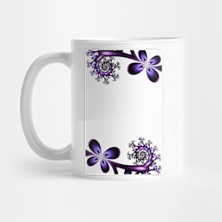 Butterflies and Flower Pattern Mug